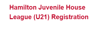 U21 Juvenile House League